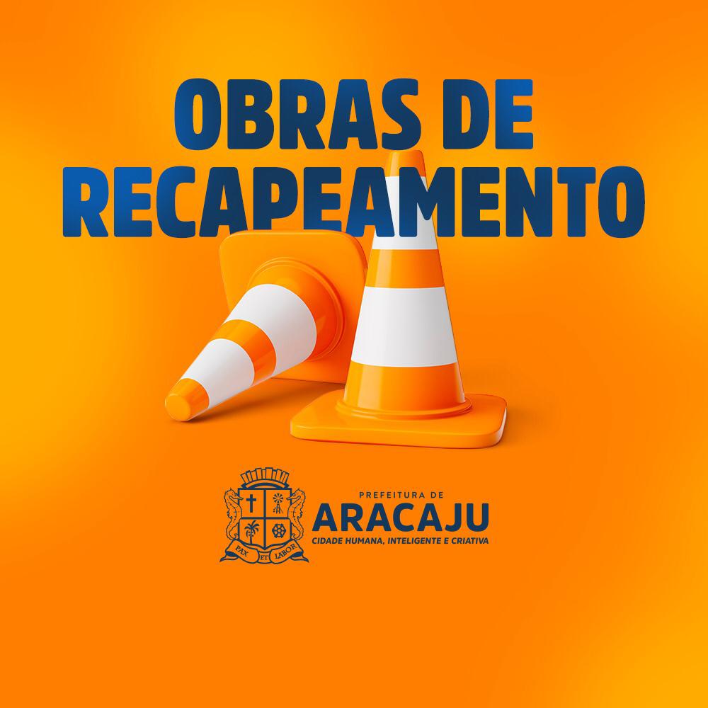 Aviso de recapeamento: Beira Mar continua em meia pista nesta sexta-feira, 27 - SMTT Aracaju